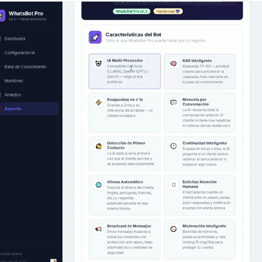 Demo: alimentando la base de conocimiento del bot